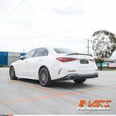 FloKraft Dry Carbon Fibre Rear Trunk Lip Spoiler for Mercedes-Benz C-Class W206 Sedan, include C43 & C63-S AMG